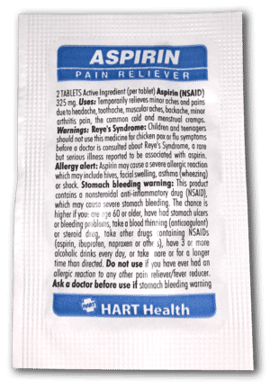 Aspirin (3 / 2-packs) Product Photo