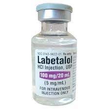 Labetalol 100mg/20mL SDV Product Photo