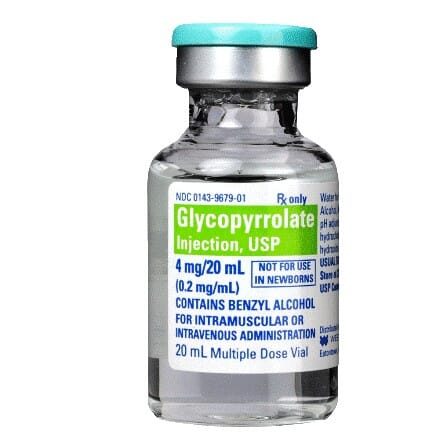 Glycopyrrolate 4mg/20mL MDV Product Photo