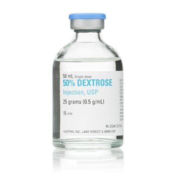 Dextrose 50% 25cc/25gm, 50mL vial Product Photo