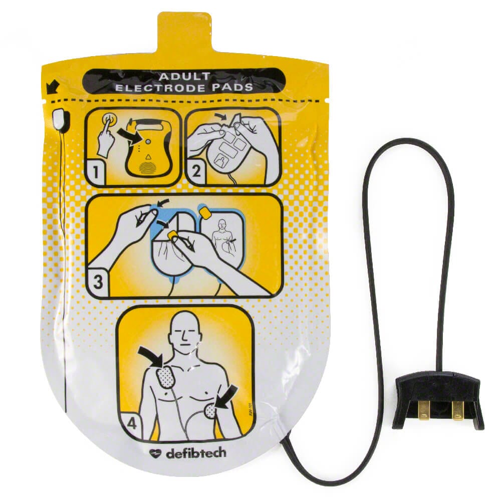Defibtech Lifeline Adult AED Pads Product Photo