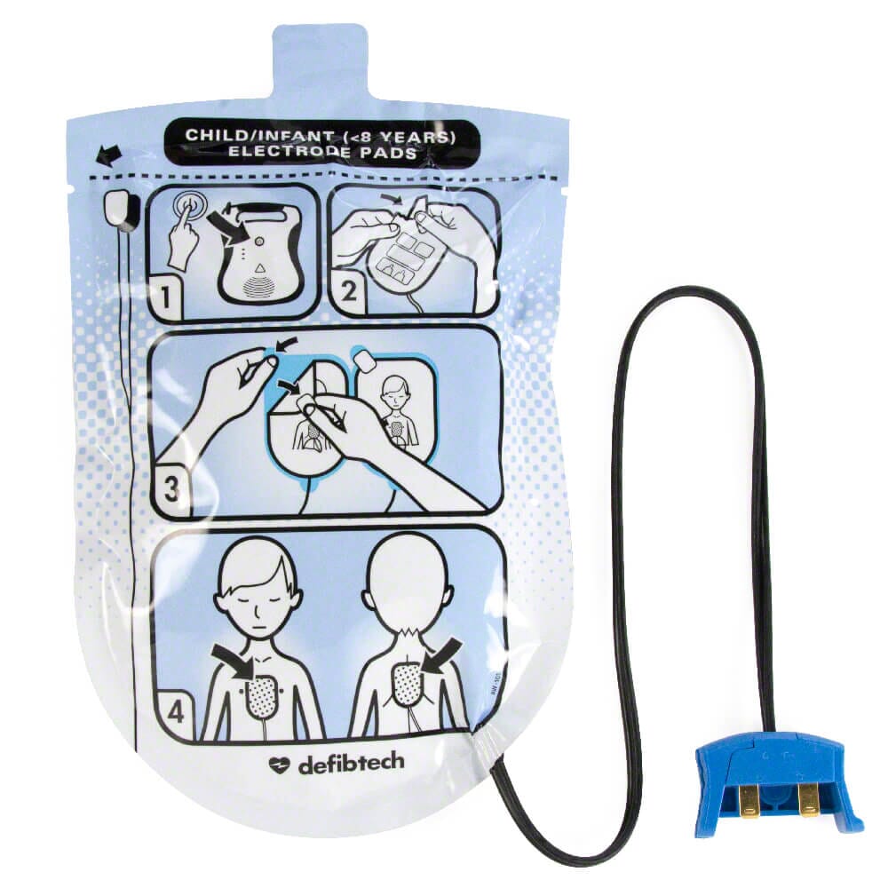 Defibtech Lifeline Pediatric AED Pads Product Photo