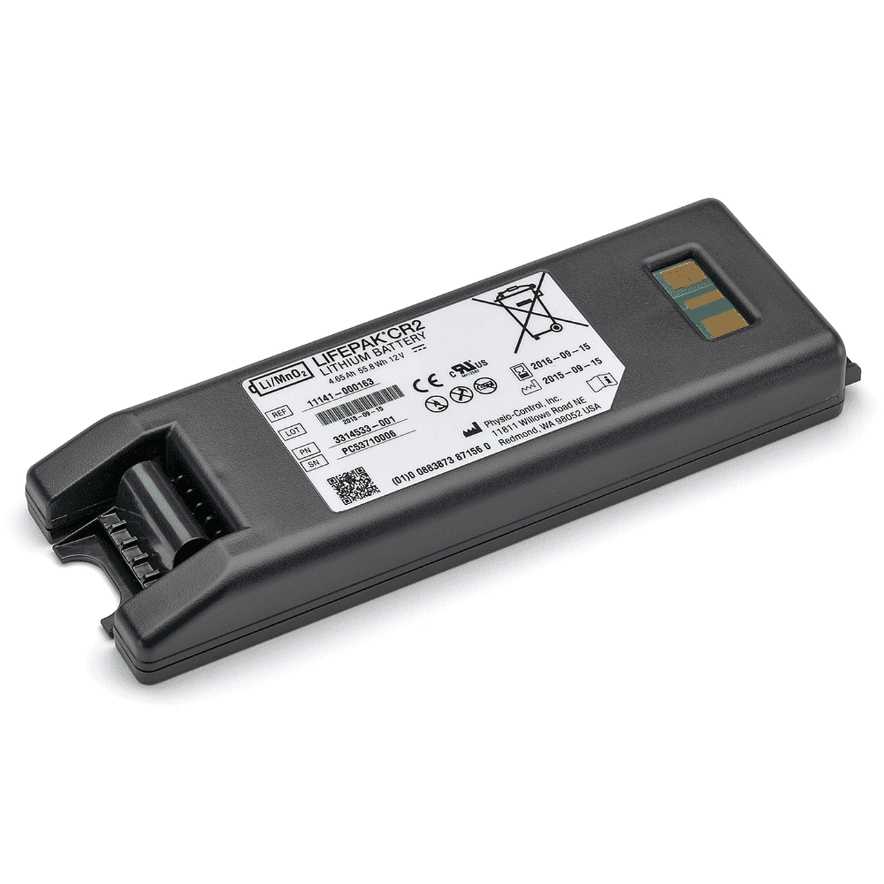 Physio-Control LIFEPAK CR2 4-Year AED Battery Product Photo