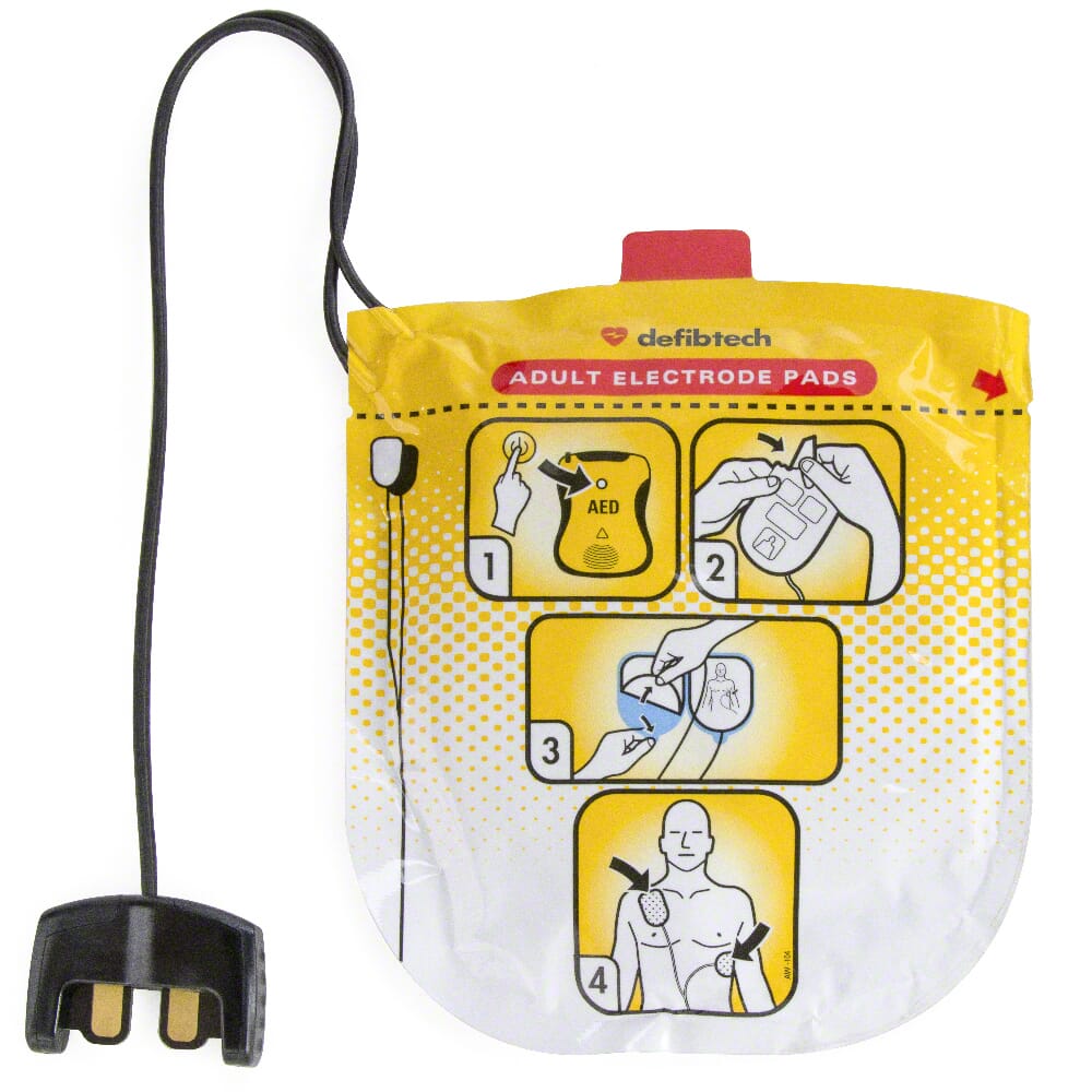 Defibtech View Adult AED Pads Product Photo