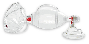 Ambu Spur II BVM with Bag Reservoir, Pediatric, Mask, Manometer Product Photo